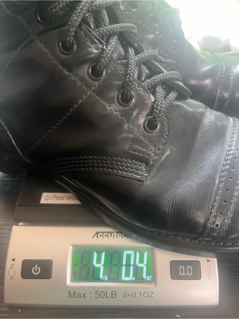 Vintage Corcoran Leather Jump Boots #1500 Mens 10.5 Black Military Paratrooper